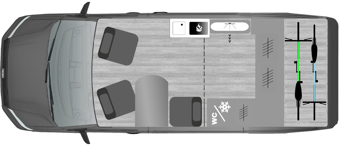 FURGOK&reg; BASECAMP 600 4X4 - Viajar