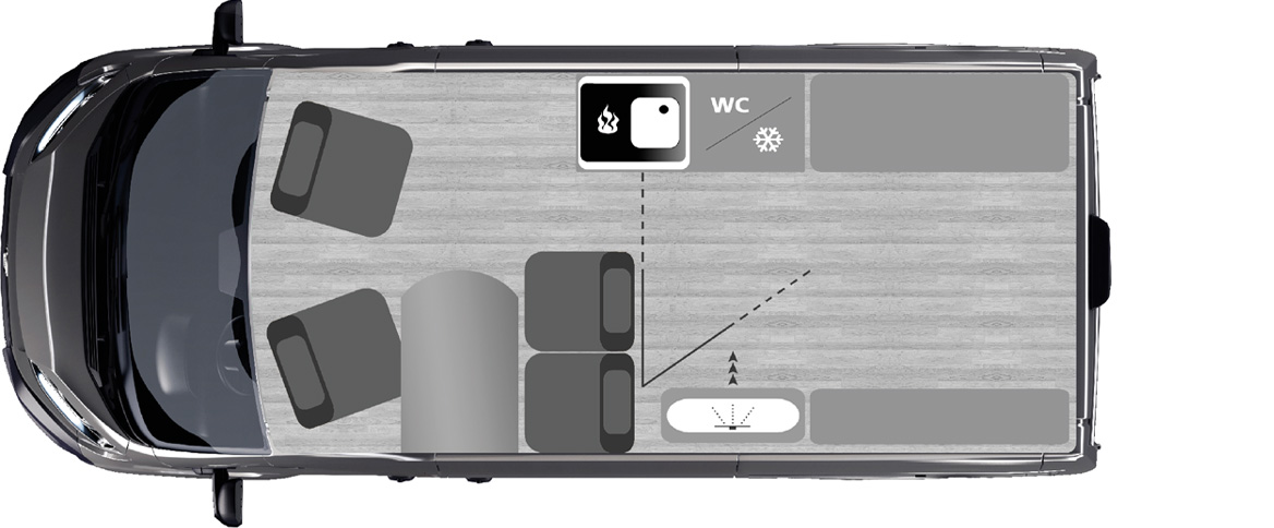 FURGOK&reg; SPACE 540 viajar